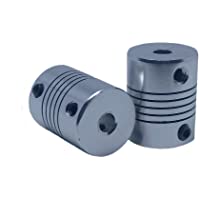 2 x acoplamiento de eje flexible dependiendo de la elección (3mm x 6-35mm - 2 pieces)
